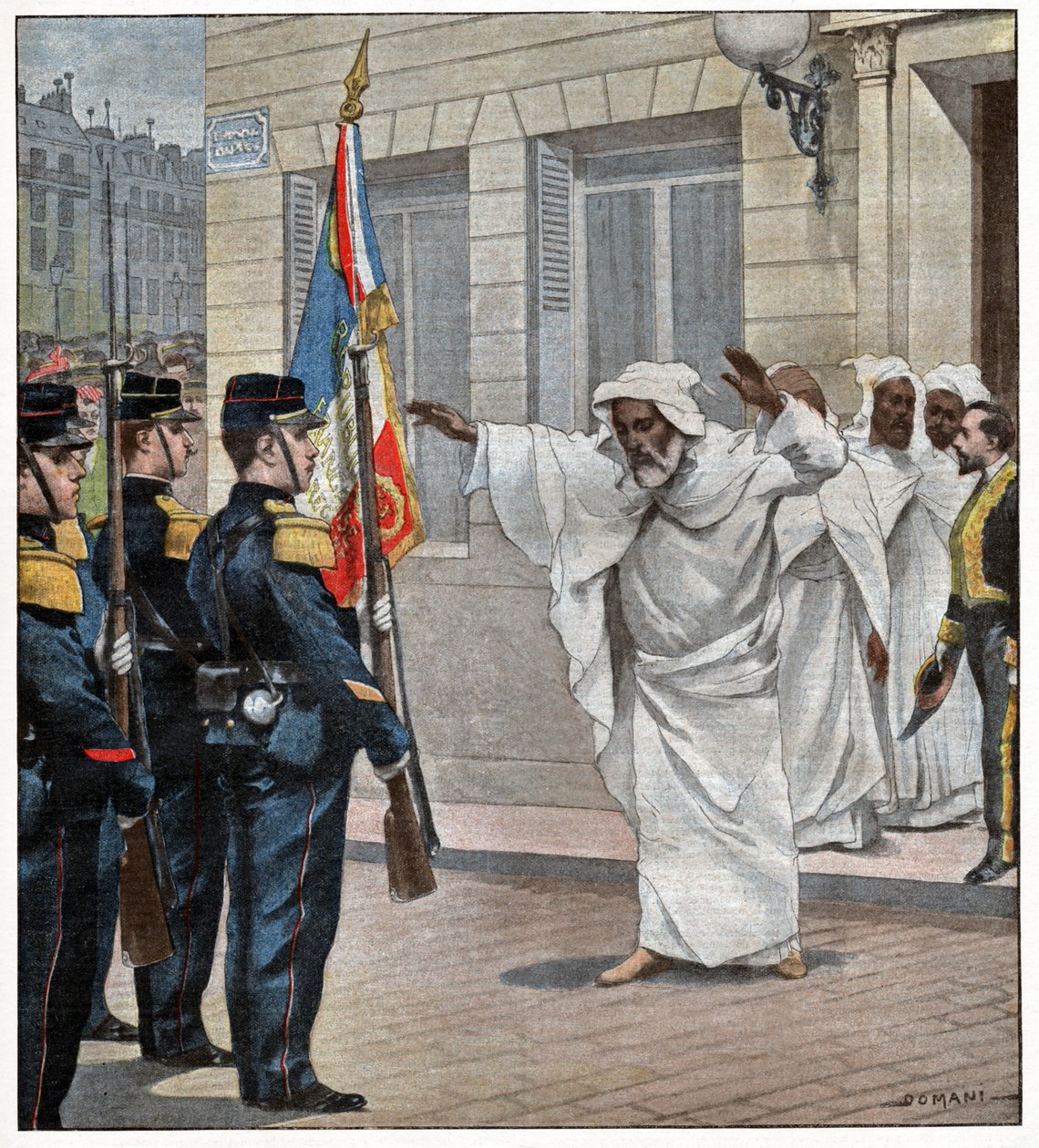 Ambassadeur van Marokko in Parijs door . .