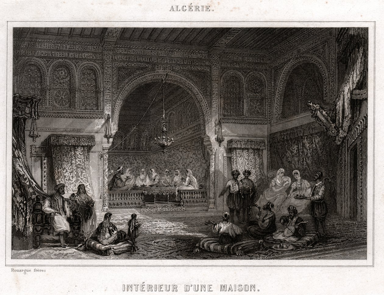 Interieur in Algerije door . .