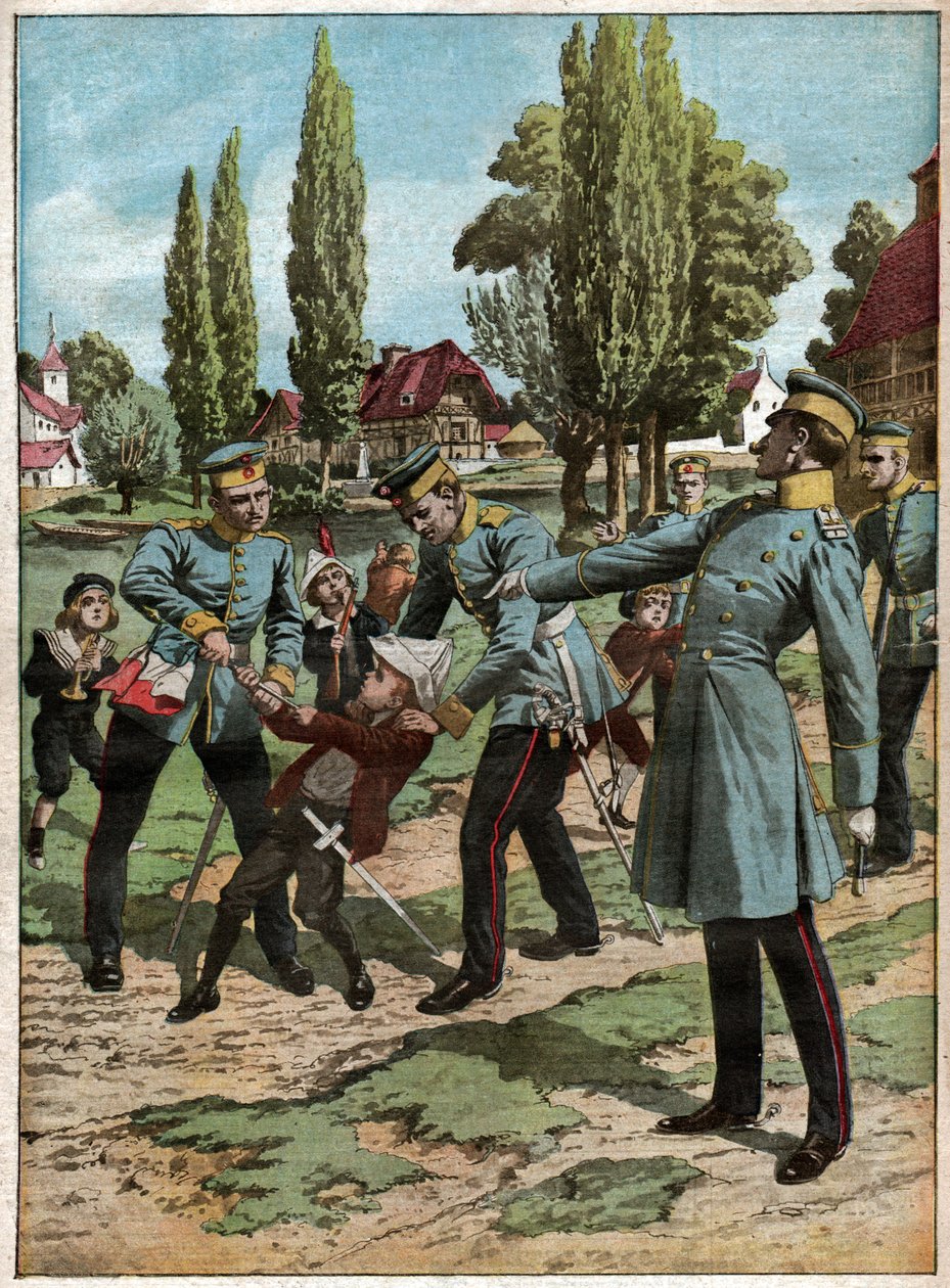 Duits Elzas door Ferdinand Georg Waldmuller