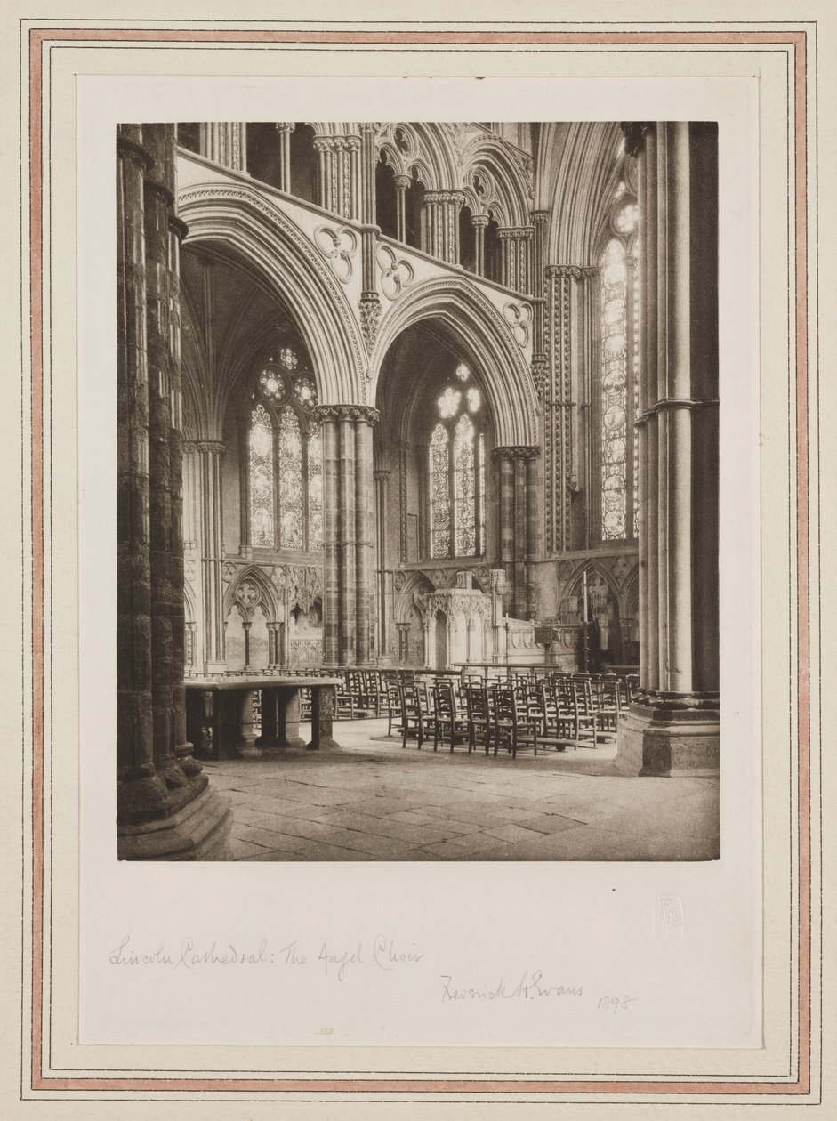 Lincoln Cathedral, Het Engelenkoor door John Pardon
