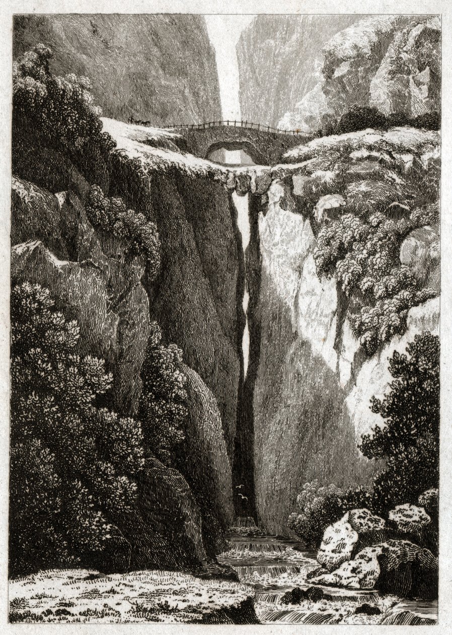 Natuurlijke bruggen van Icononzo, Colombia door . .