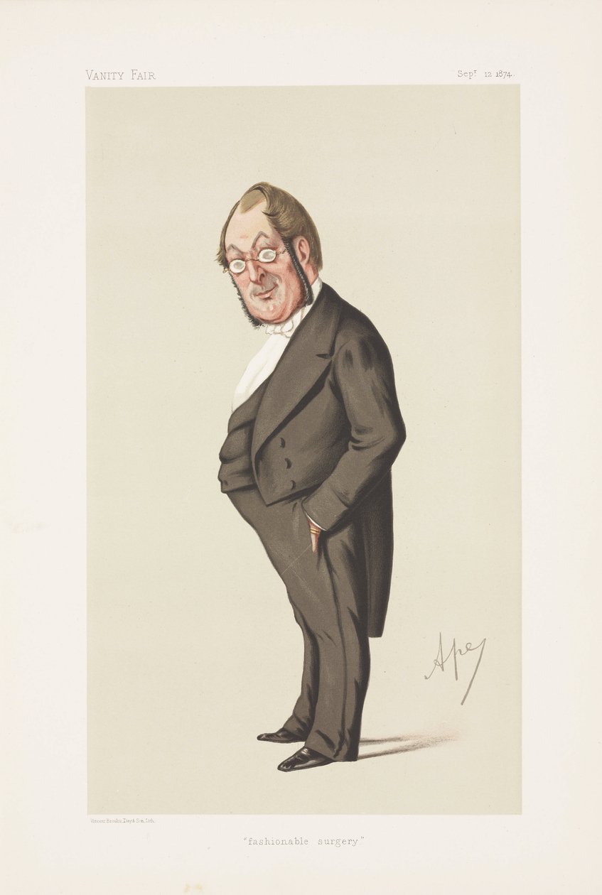 Oscar Clayton, chirurg door Frederick (attr. to) Barnard