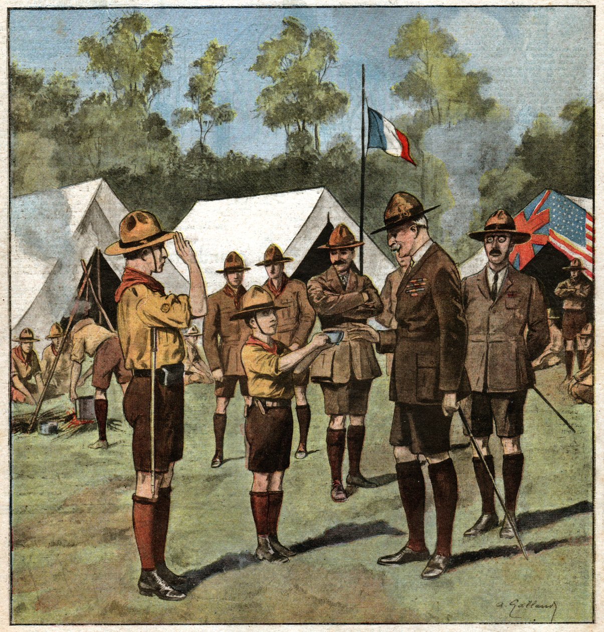 Robert Baden Powell door John Pardon