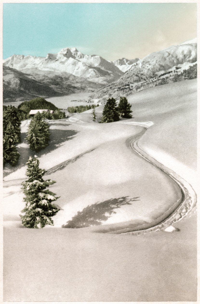 St. Moritz, ca. 1930 door . .