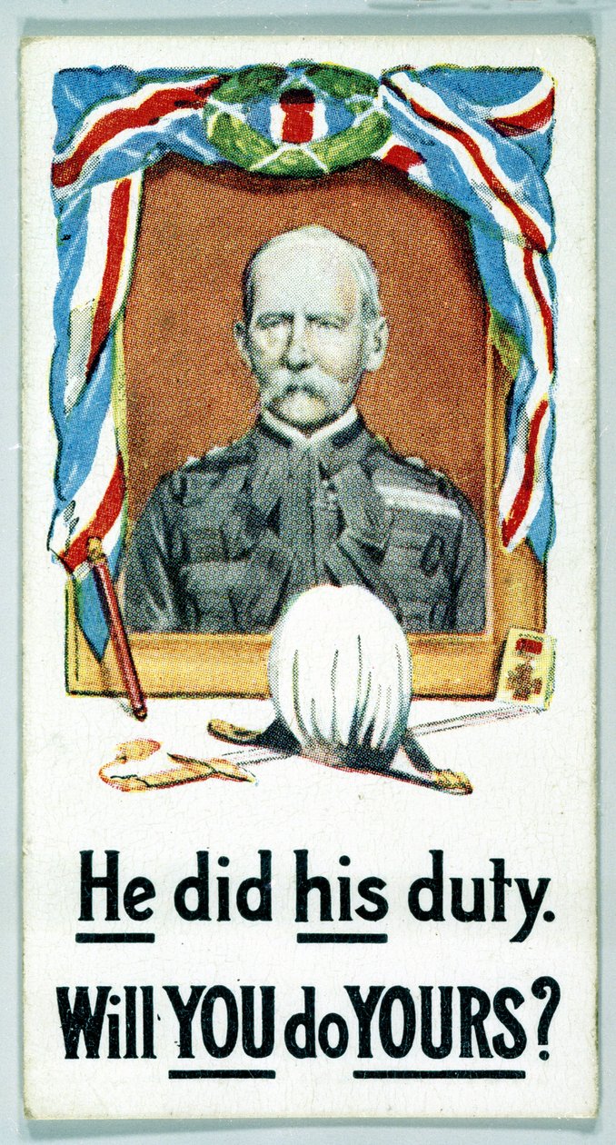 Verenigd Koninkrijk: Sigarettenkaarten - WW1 Werving door Ferdinand Georg Waldmuller