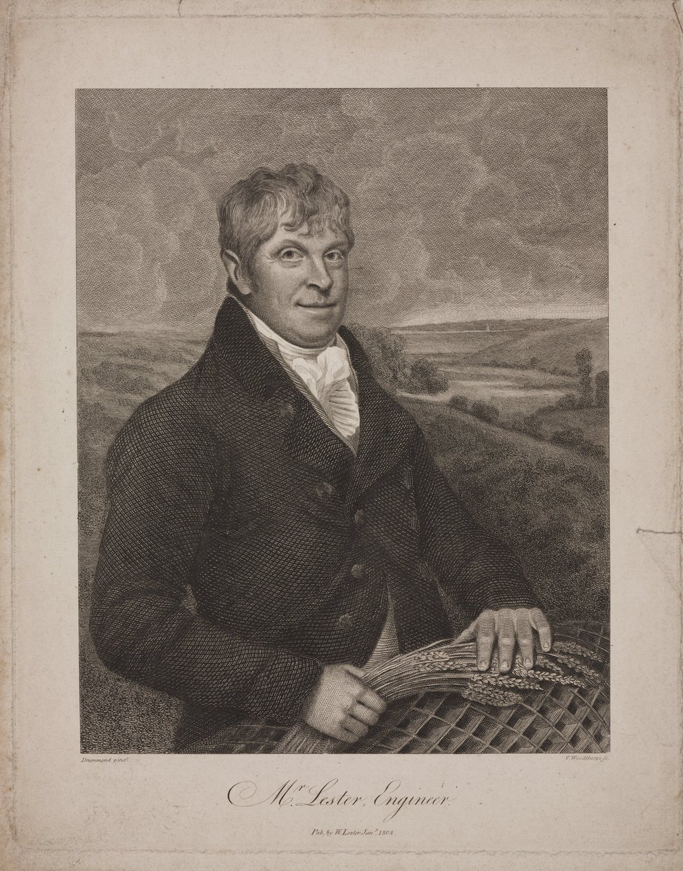 William Lester, Britse ingenieur door Frederick (attr. to) Barnard