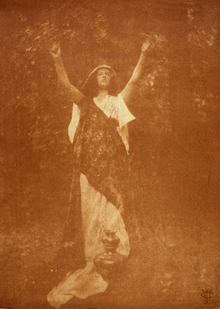 Vrouw met een vaas, ca. 1906 door John Pardon
