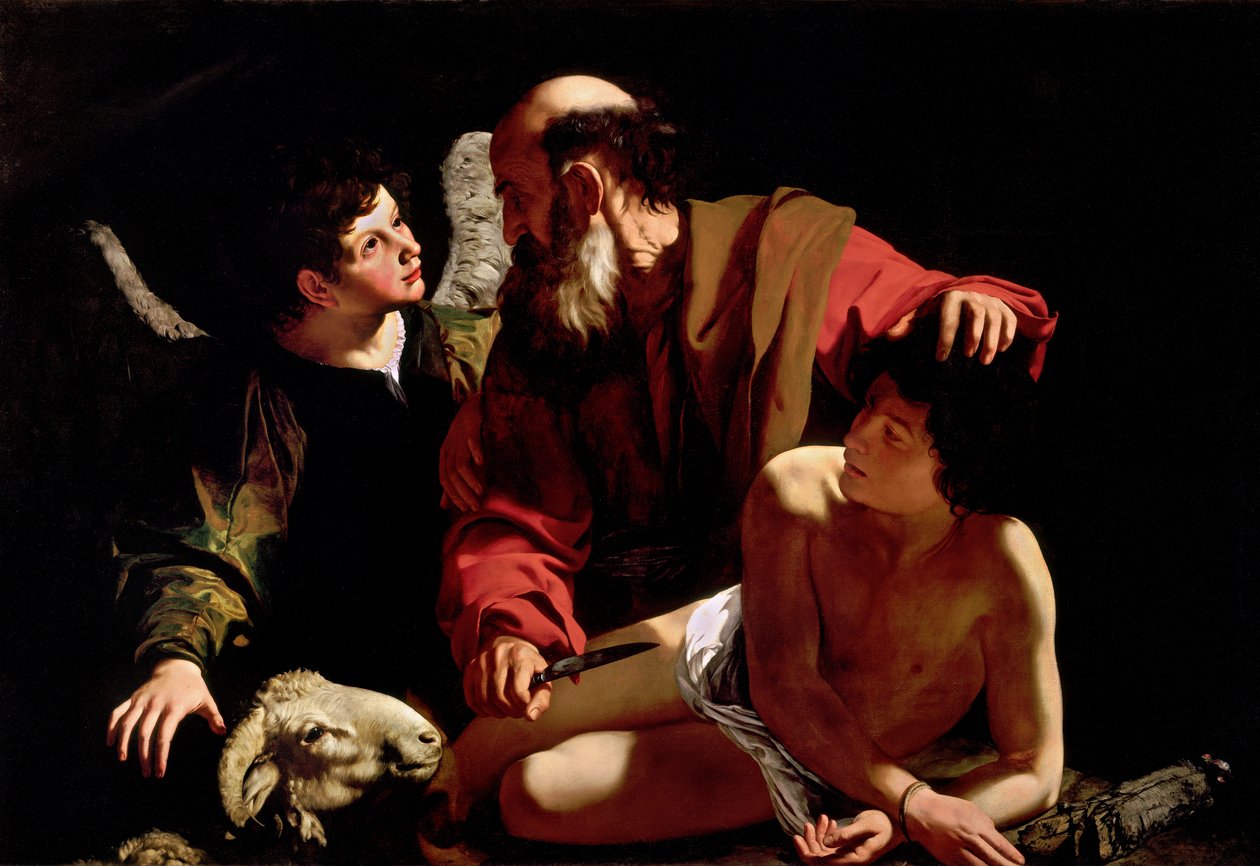 Offer van Isaac door Michelangelo Merisi da  Caravaggio