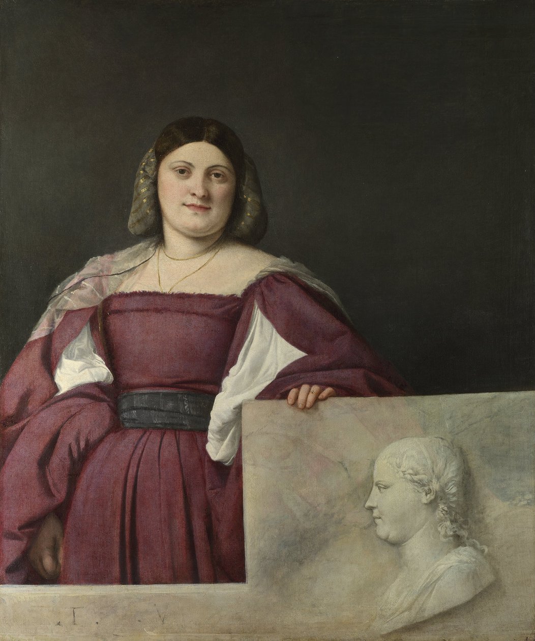 Portret van een dame (