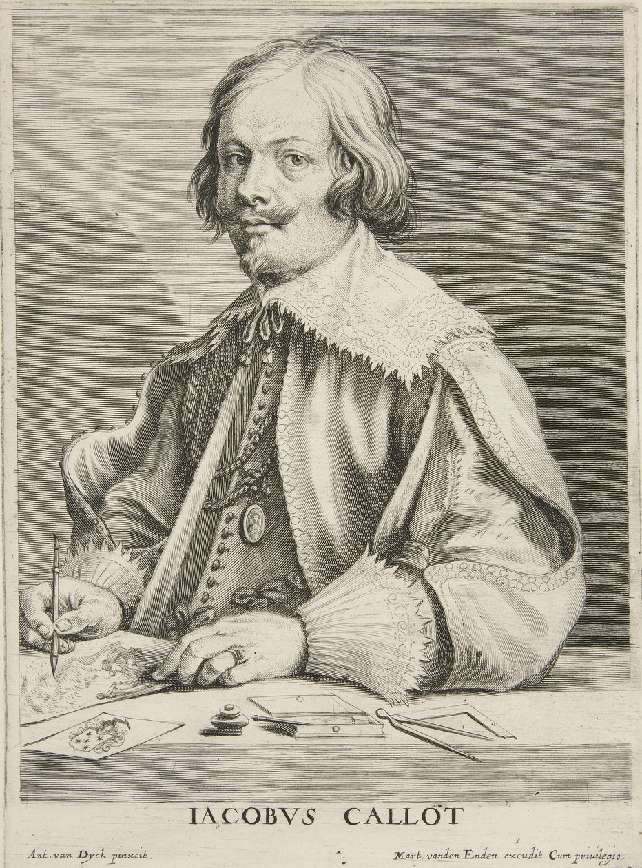 Jacques Callot, uitgegeven 1631 door after Anthony van Dyck