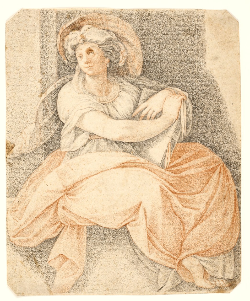 De Perzische Sibylle door after Cavalier d