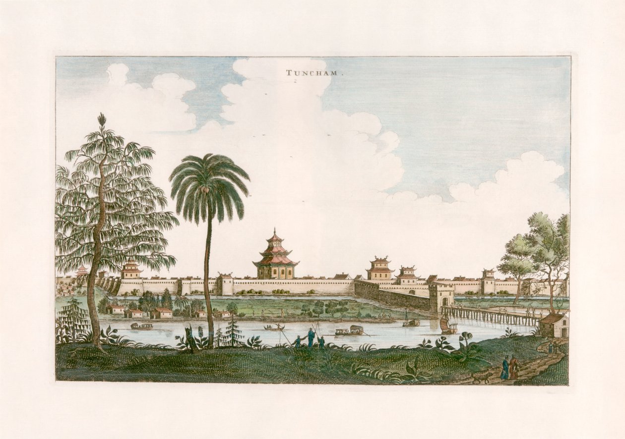 Tuncham door after Johannes Nieuhof