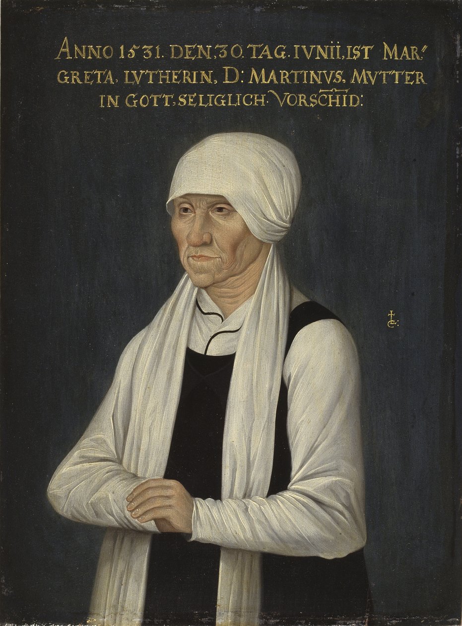 Margareta Luther door after Lucas Cranach the Elder