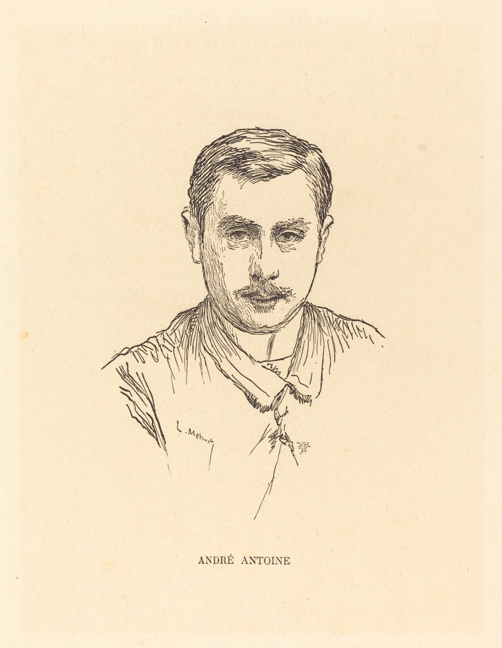 André Antoine door after Lucien Métivet