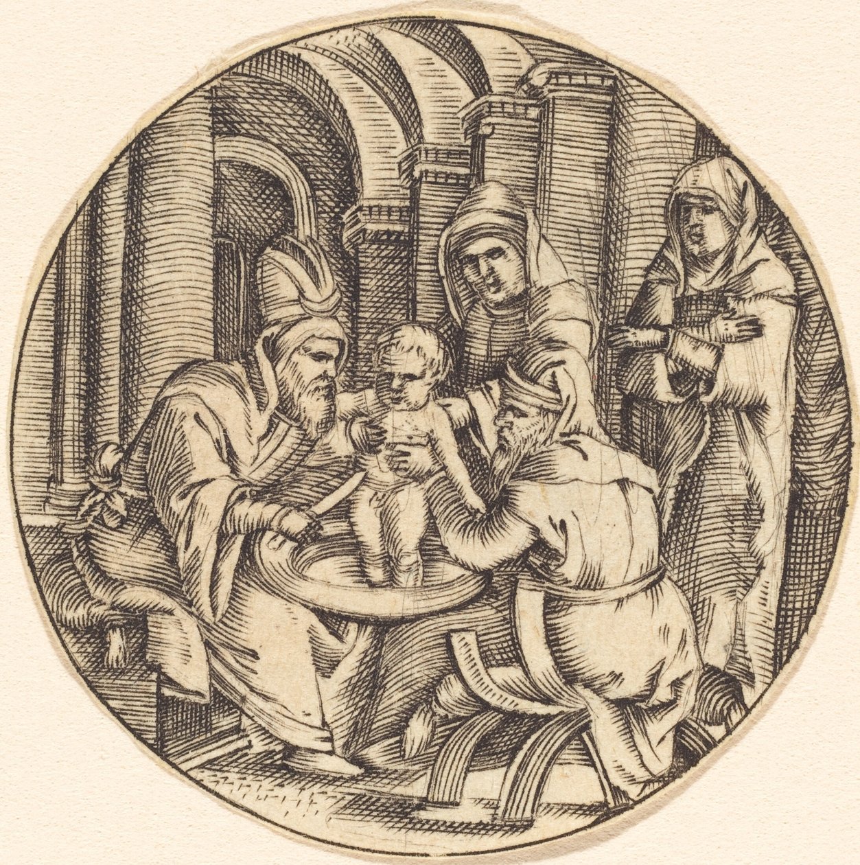 De Besnijdenis door after Master IB