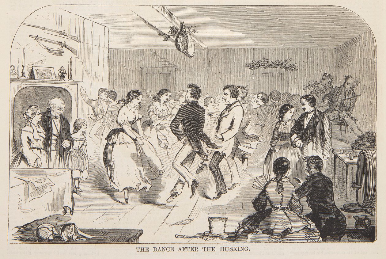 De dans na het dorsen door after Winslow Homer