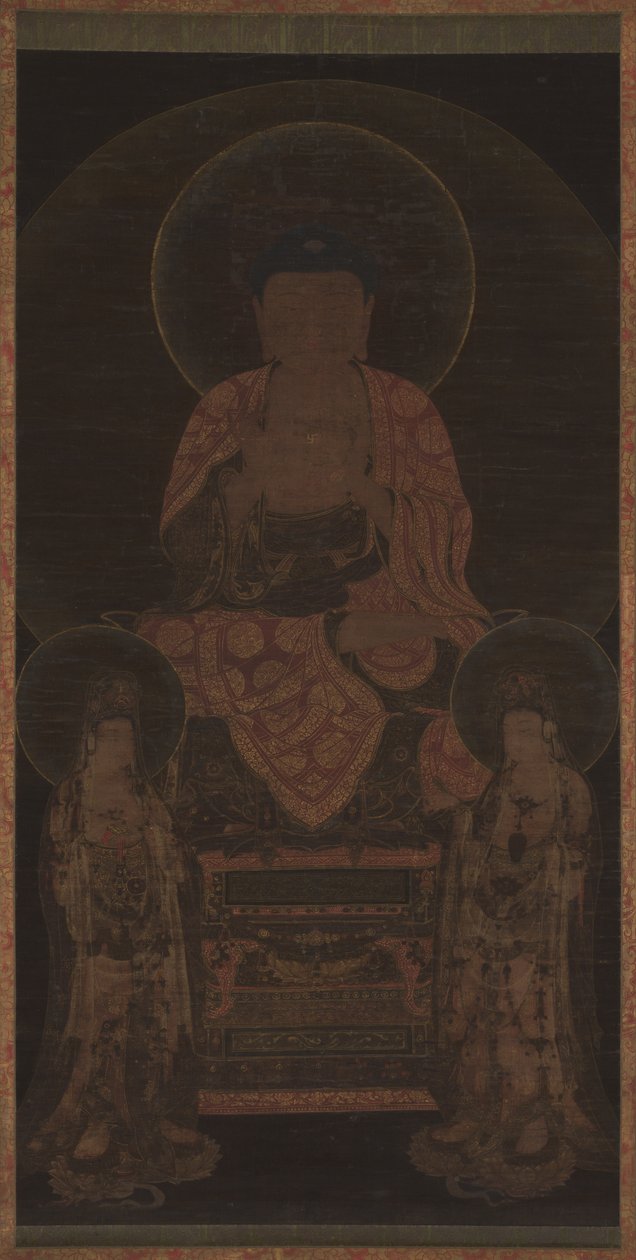 Amitabha triade door anonymous 