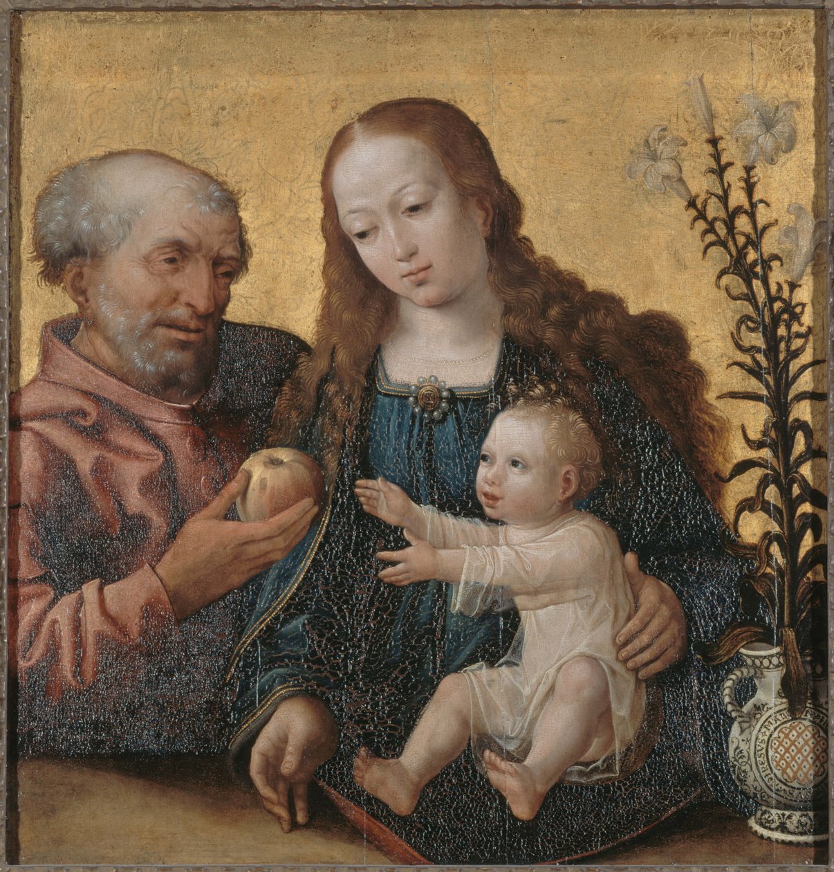 Frans: La Sainte Famille door anonymous 