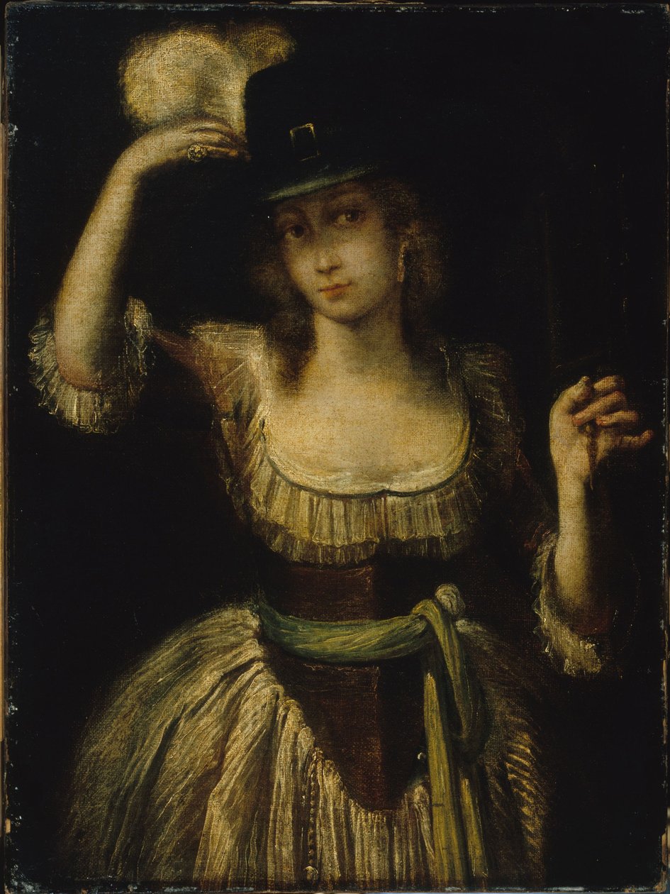 Frans: Portrait de femme (P734) door anonymous 