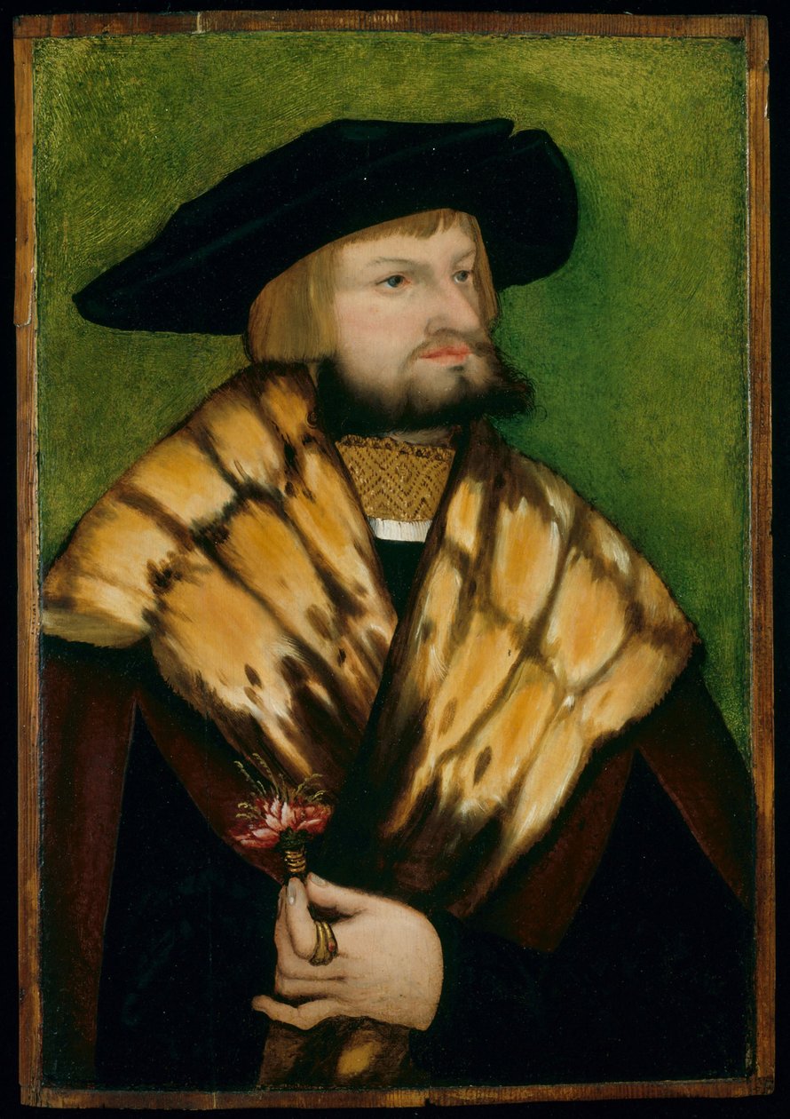 Portret van Leonhard Fuchs door anonymous 