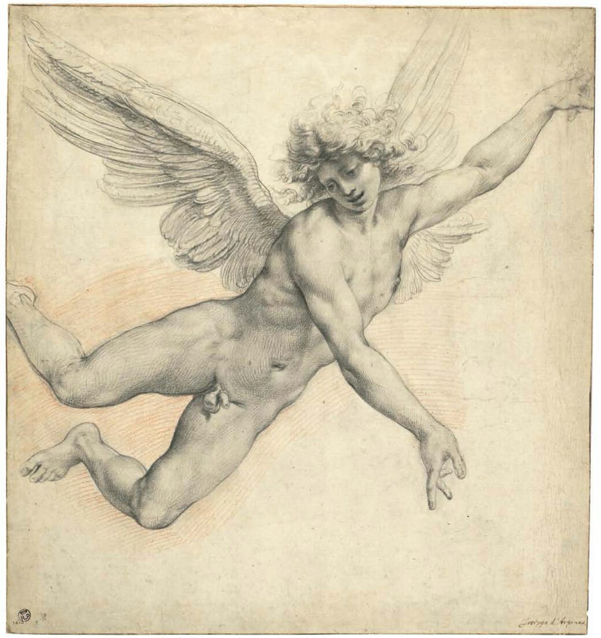 Een engel in de lucht door called Cavaliere d