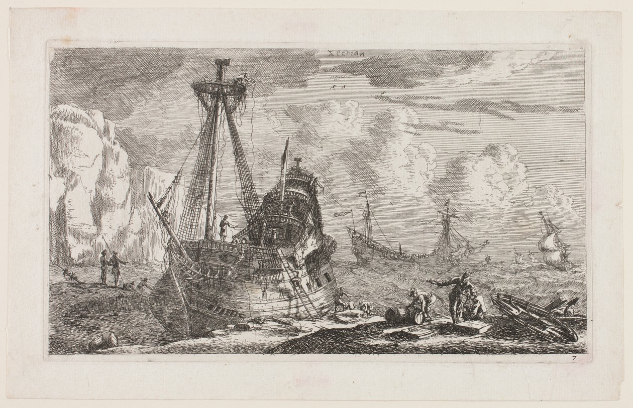 Koopvaardijschepen door called Zeeman Reinier Nooms