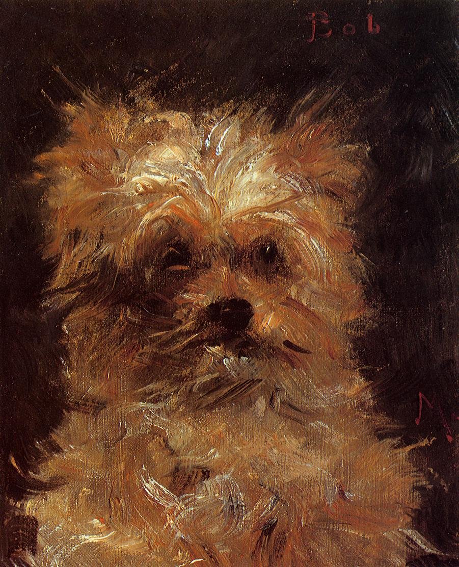 Bob, Griffon Hond door Édouard Manet