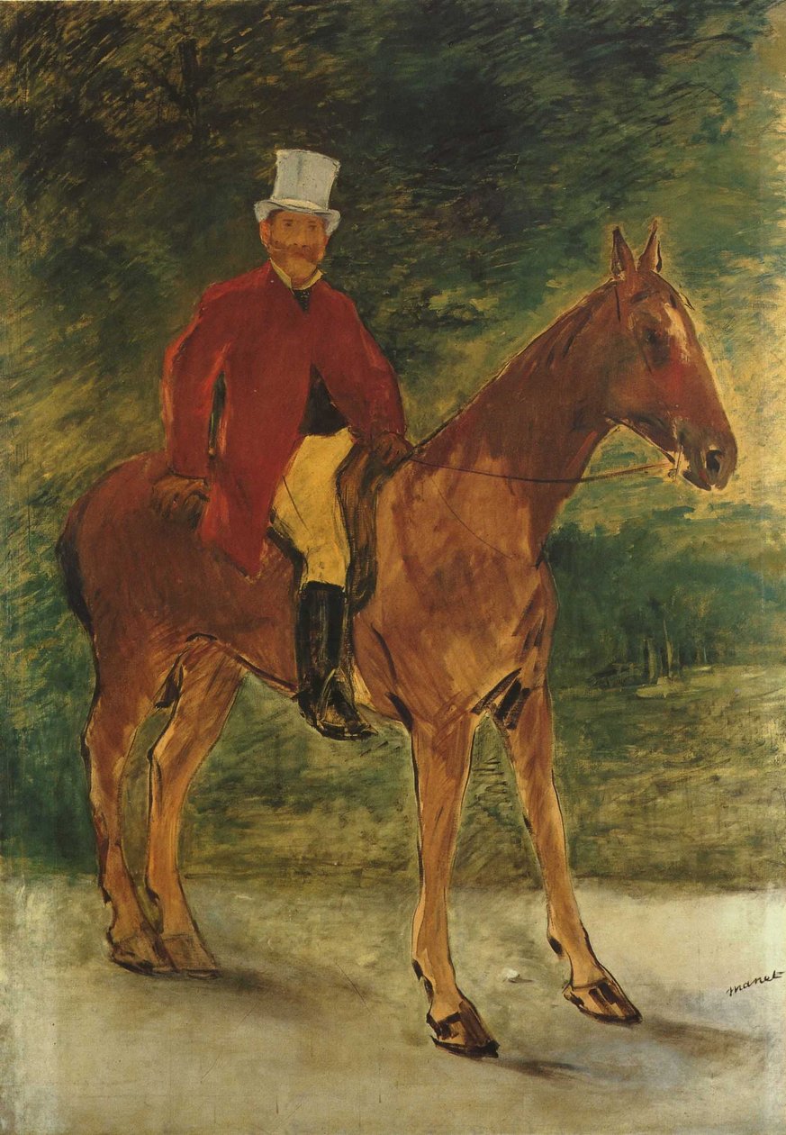 Ruiter door Édouard Manet