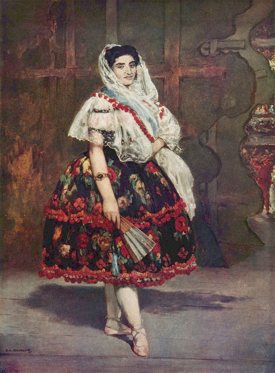 Lola de Valence door Édouard Manet