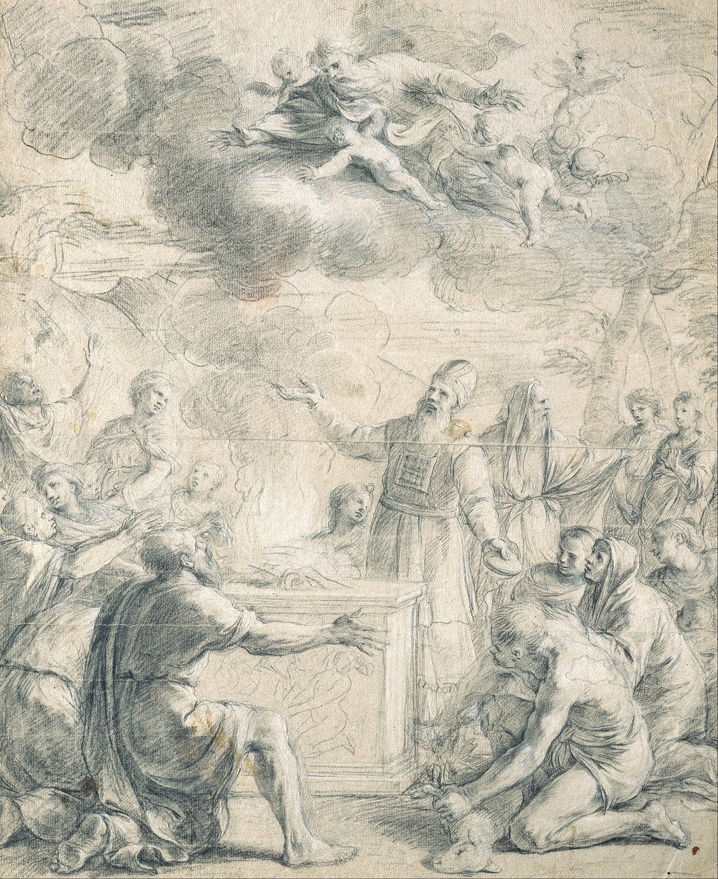 Aärons offer door known as Borgognone Guglielmo Cortese