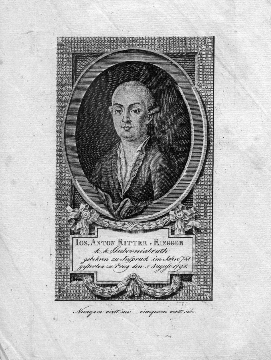 Josef Anton von Riegger door non identifié