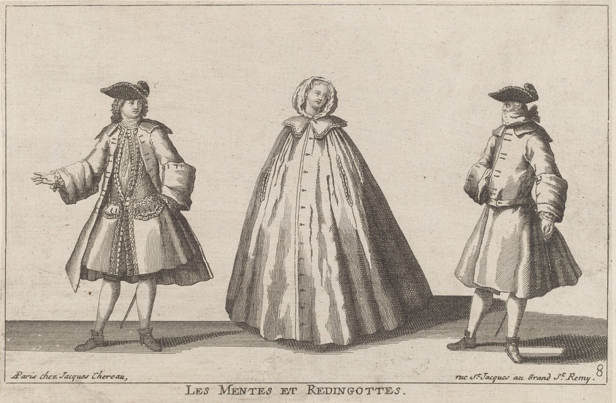 De Mentes en Redingottes door published by Jacques Chéreau