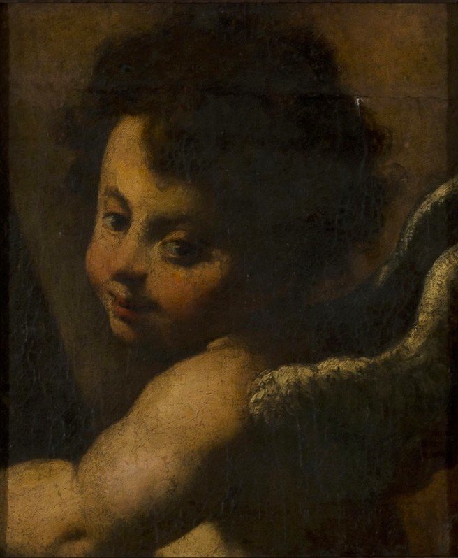 Engel door workshop of Bernardo Strozzi