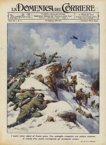 Onze heroïsche alpini aan het Griekse front