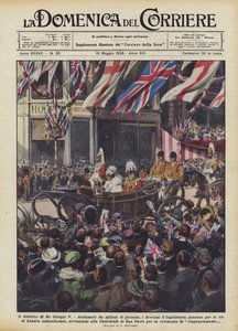 Het jubileum van koning George V