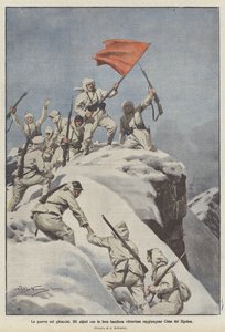 De oorlog op de gletsjers