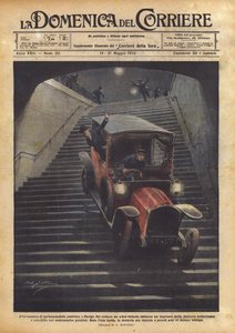 Het avontuur van een openbare auto in Parijs