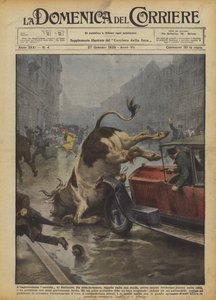 De geïmproviseerde stierengevecht van Boedapest