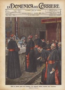 Achter de gesloten deuren van het conclaaf