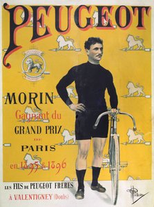 Poster die de fietsen 