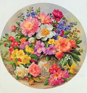 Tuinbloemen van juli