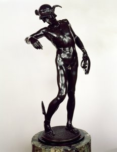 Perseus Bewapent Zich, eerste gieting in 1881 (brons)