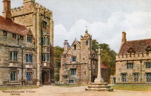 Magdalen College, 1e Hof, Oxford
