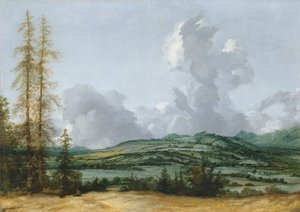 Heuvelachtig landschap