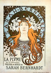 Sarah Bernhardt, La Plume, 15 december 1896