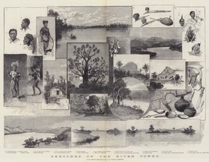 Schetsen aan de Rivier Congo