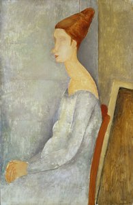 Portret van Jeanne Hebuterne, 1918