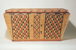 Oostelijke Woodlands geometrische mand