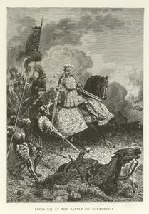 Lodewijk XII bij de Slag van Agnadello