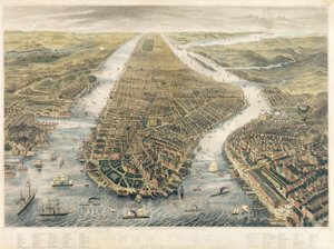 New York en zijn omgeving, 1867